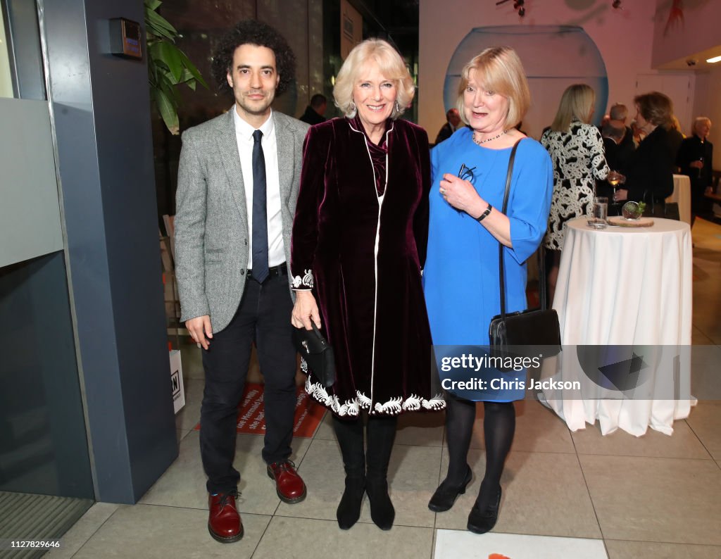 The Duchess Of Cornwall Attends A Reception To Mark The Launch Of The "Glorious Grandparents" Initiative