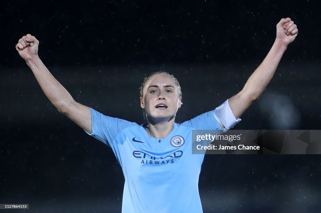 Chelsea Women v Manchester City Women - FA Continental Tyres Cup Semi Final