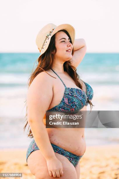 159 Plus Size Beach Fashion Stock Photos, High-Res Pictures, and Images -  Getty Images
