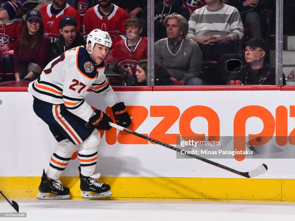 Edmonton Oilers v Montreal Canadiens