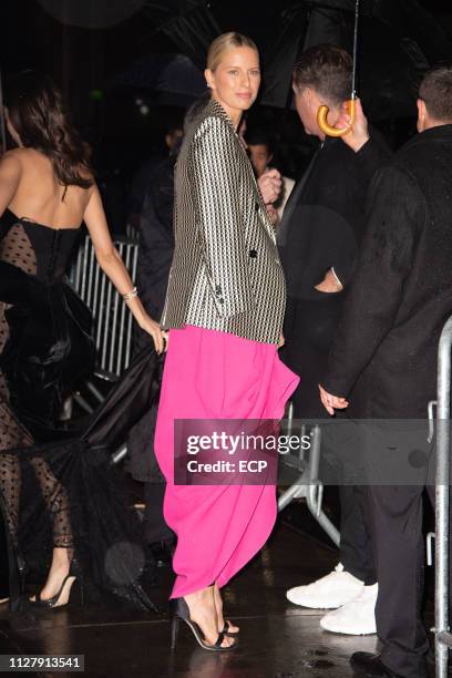 Karolina Kurkova at the amfAr Gala held at Cipriani Wall St on February 6, 2019 in New York City.