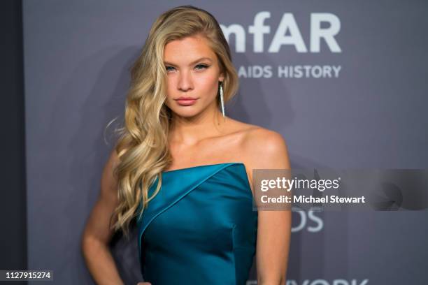 Josie Canseco attends the 2019 amfAR New York Gala at Cipriani Wall Street on February 06, 2019 in New York City.