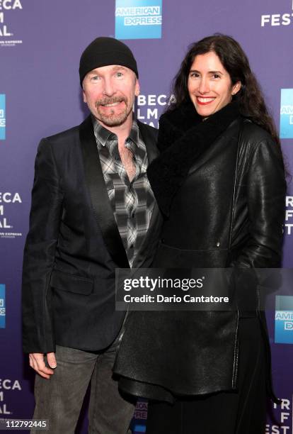 S The Edge attends the premiere of "Lotus Eaters" during the 2011 Tribeca Film Festival at SVA Theater on April 21, 2011 in New York City.