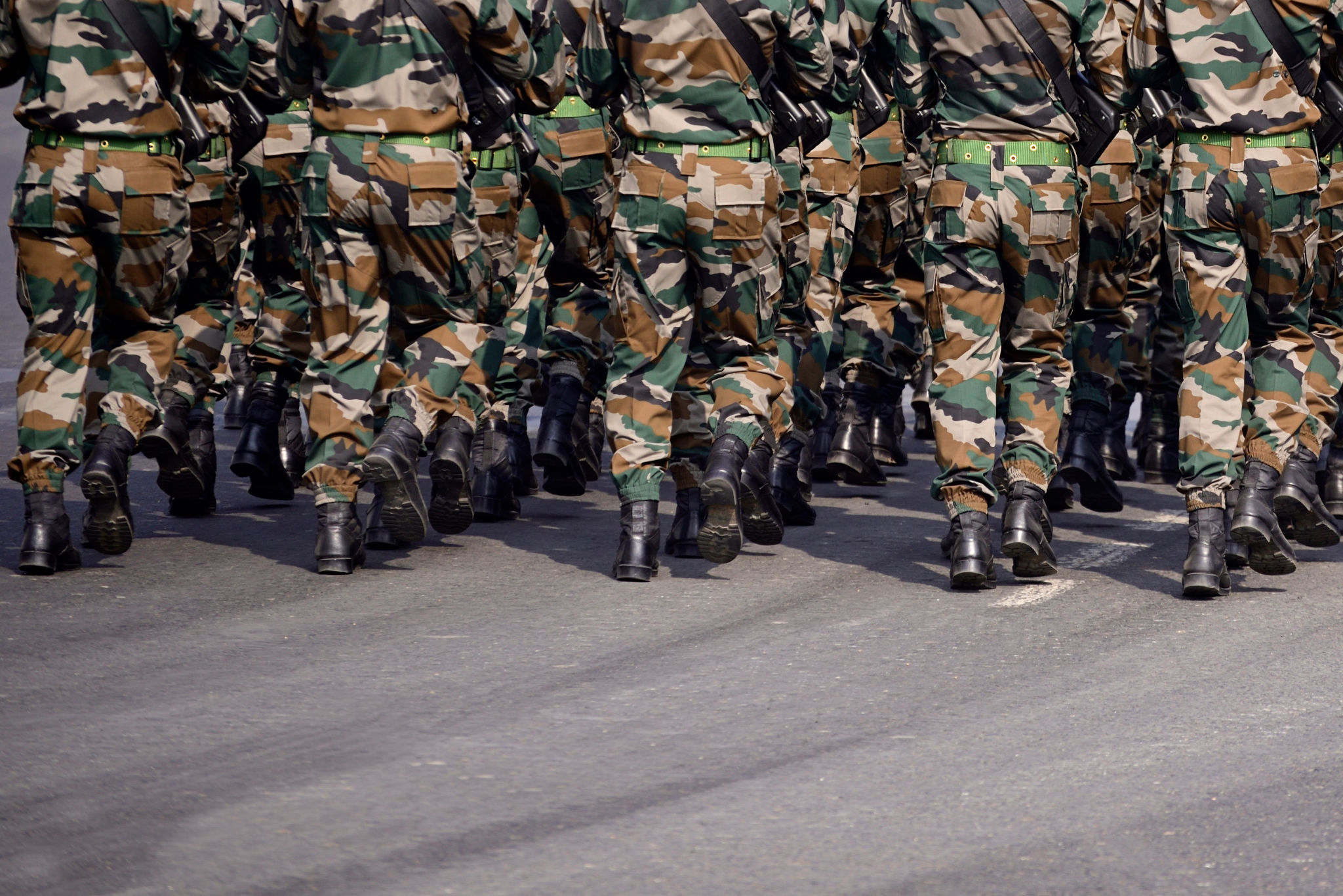 Soldiers marching Soldiers marching