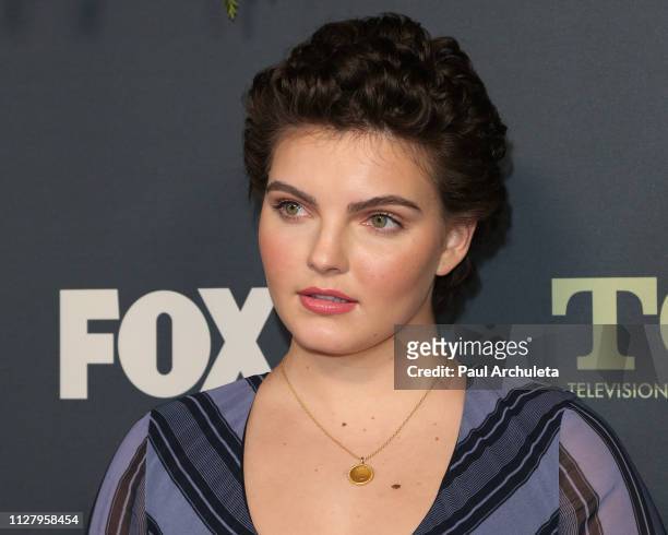 Actress Camren Bicondova attends the 2019 FOX Winter TCA Tour at The Fig House on February 06, 2019 in Los Angeles, California.