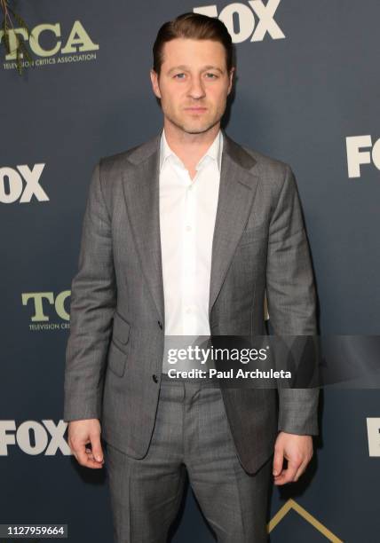 Actor Benjamin McKenzie attends the 2019 FOX Winter TCA Tour at The Fig House on February 06, 2019 in Los Angeles, California.