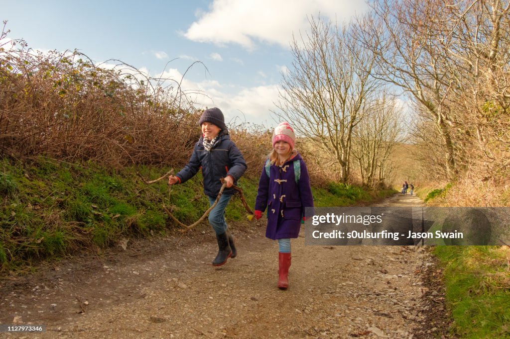 Winter Walk in the Woods