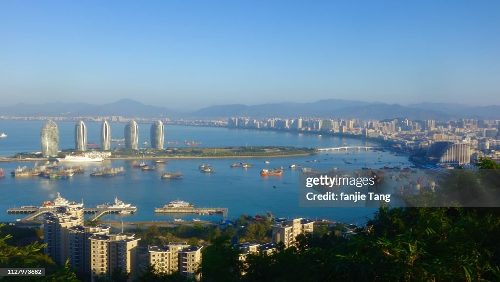 A view of sanya, China