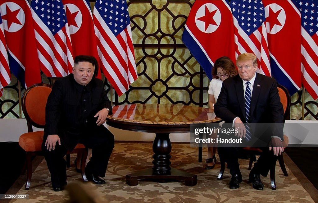 U.S. President Trump And North Korean Leader Kim Jong-un Meet In Hanoi