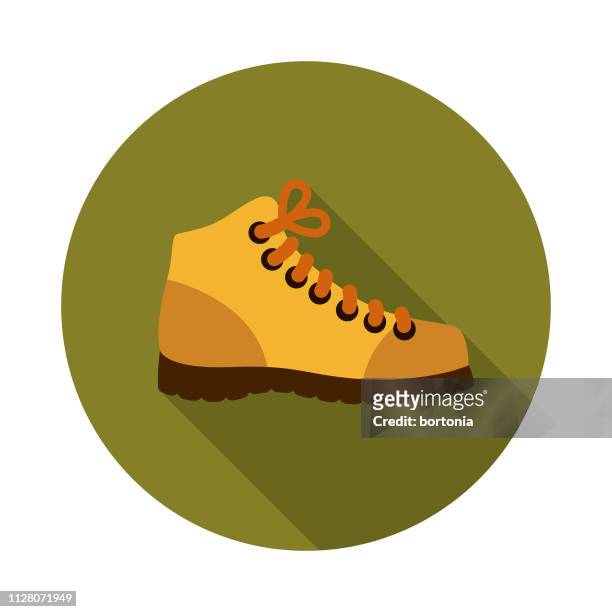 280 Hiking Boot High Res Illustrations - Getty Images