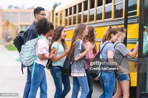 233 Student Riding School Bus Stock Photos, High-Res Pictures, and ...