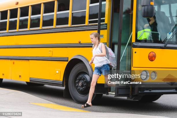 Getting Off 89 Teenager Getting Off Bus Stock Photos, High-Res Pictures, and Images ...