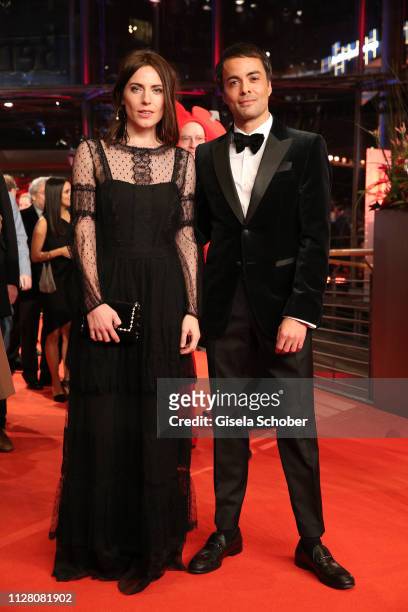 Antje Traue and Nikolai Kinski attend the "The Kindness Of Strangers" premiere during the 69th Berlinale International Film Festival Berlin at...