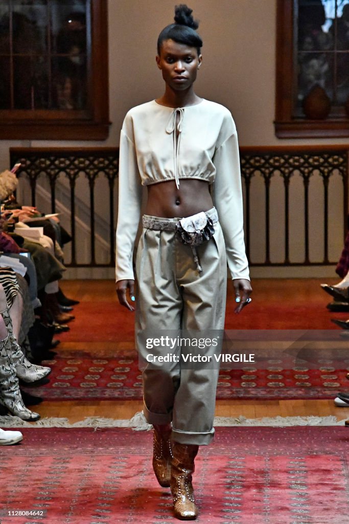 Maryam Nassir Zadeh - Runway - February 2019 - New York Fashion Week