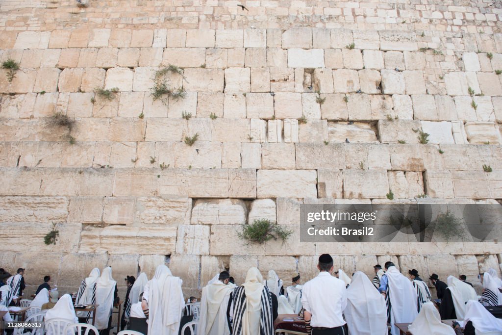 Faith on the Wailing Wall of Jerusalem