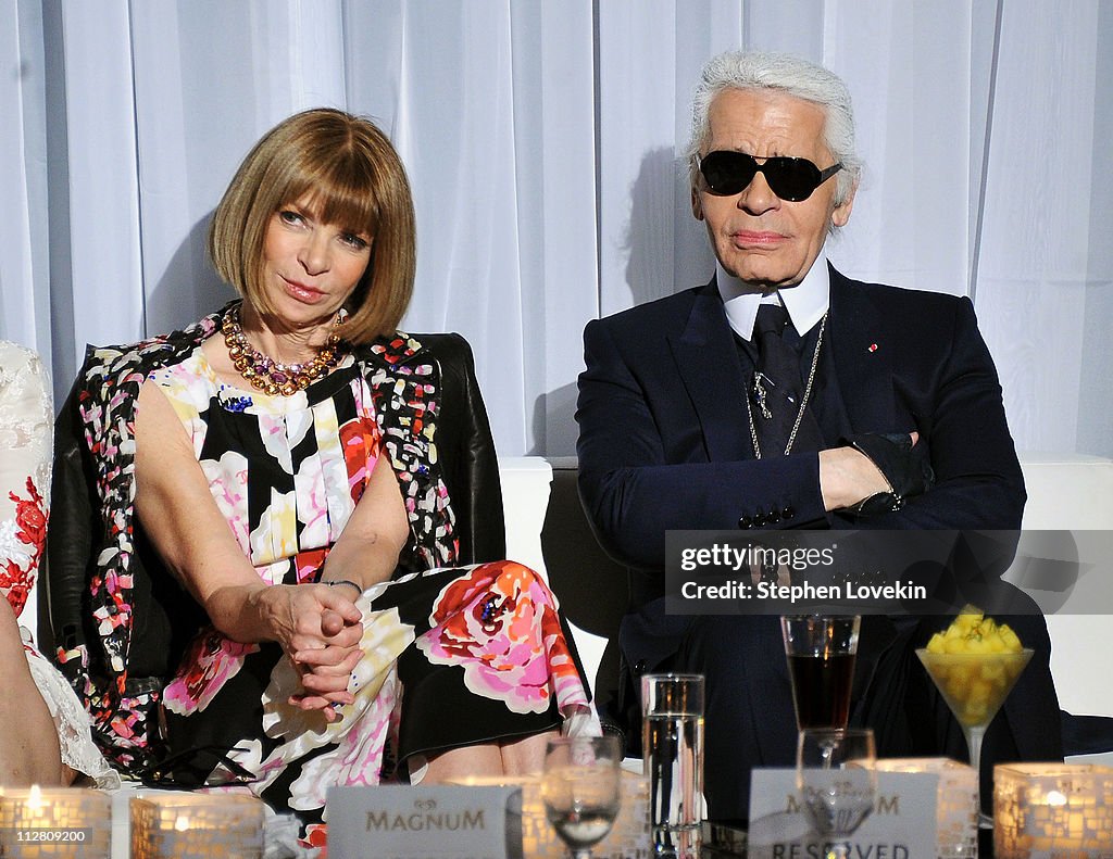 Karl Lagerfeld and Rachel Bilson Debut the Magnum Ice Cream Film Series During Tribeca Film Festival