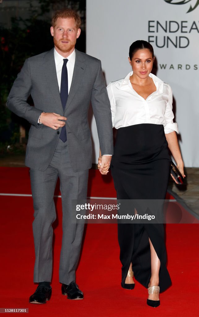 The Duke & Duchess Of Sussex Attend The Endeavour Fund Awards
