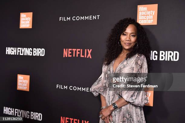 Sonja Sohn attends the Netflix "High Flying Bird" Film Comment Select Special Screening at Walter Reade Theater on February 07, 2019 in New York City.
