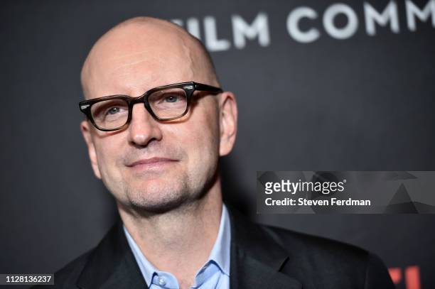 Steven Soderbergh attends the Netflix "High Flying Bird" Film Comment Select Special Screening at Walter Reade Theater on February 07, 2019 in New...