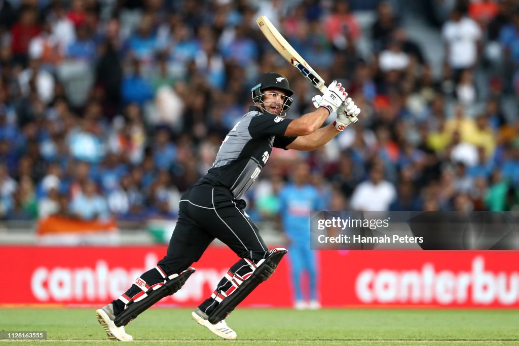 New Zealand Black Caps v India - International T20 Game 2