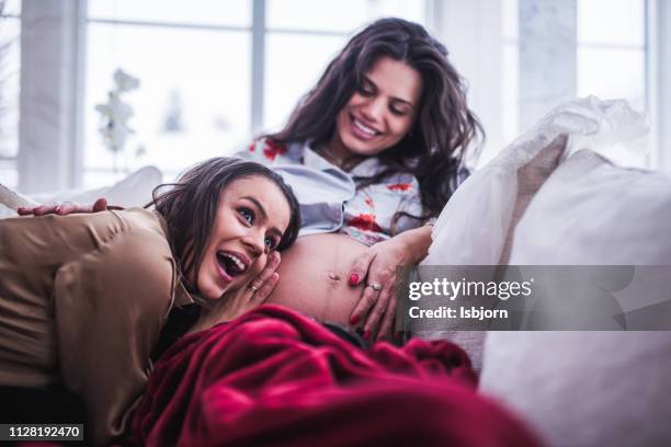 11,439 Pregnant Belly Moving Stock Photos, High-Res Pictures, and