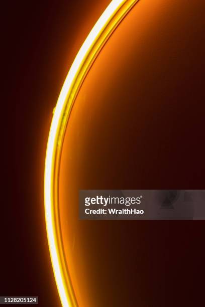 abstract orange light - yellow light stock pictures, royalty-free photos & images
