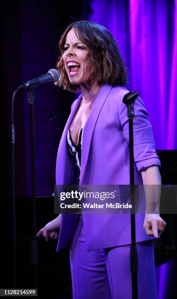 Leslie Kritzer during Broadway's 'Beetlejuice' - First Look Presentation at Subculture on February 28, 2019 in New York City.