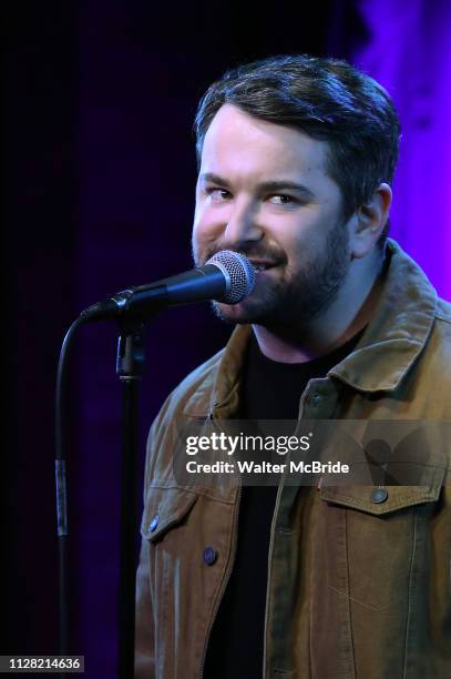 Alex Brightman during Broadway's 'Beetlejuice' - First Look Presentation at Subculture on February 28, 2019 in New York City.