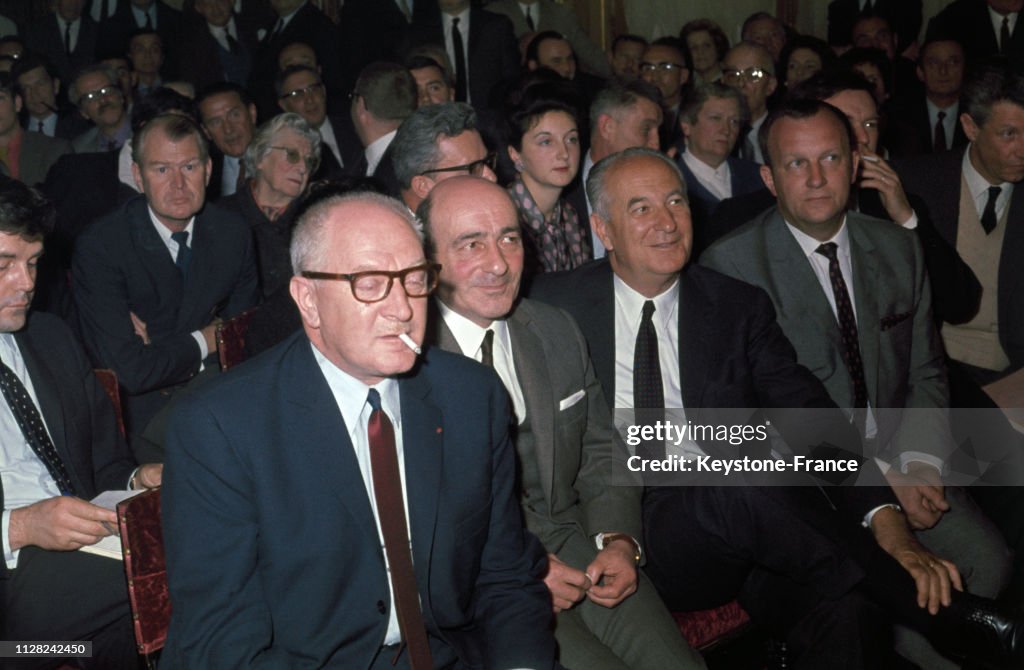 Conférence de presse de François Mitterrand