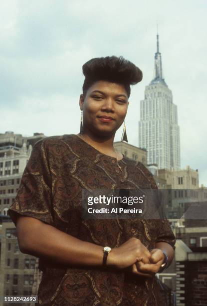 Queen Latifah appears in a portrait taken on October 6, 1989 in New York City.