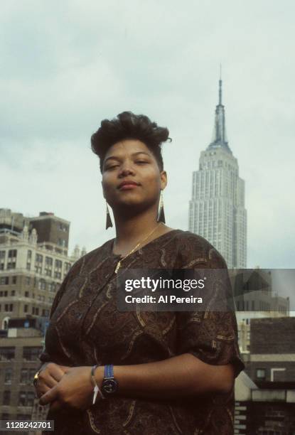 Queen Latifah appears in a portrait taken on October 6, 1989 in New York City.