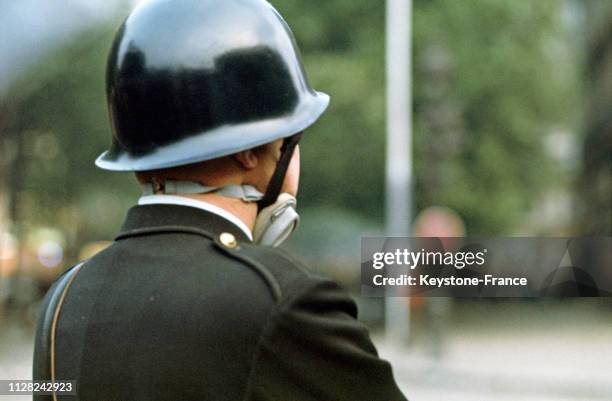 Au quartier latin à Paris, France, en mai 1968.