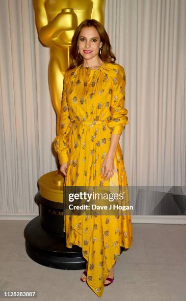 Marina de Tavira attends the 91st Oscars Nominee Champagne Tea Reception at Claridges Hotel on February 08, 2019 in London, England.