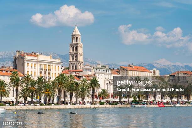 split watefront, croatia. - split croatia stock pictures, royalty-free photos & images