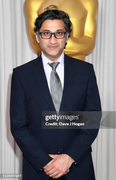 Asif Kapadia attends the 91st Oscars Nominee Champagne Tea Reception at Claridges Hotel on February 08, 2019 in London, England.