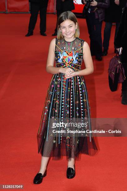 Actress Anna Pniowsky attends the "Light Of My Life" premiere during the 69th Berlinale International Film Festival Berlin at Zoo Palast on February...