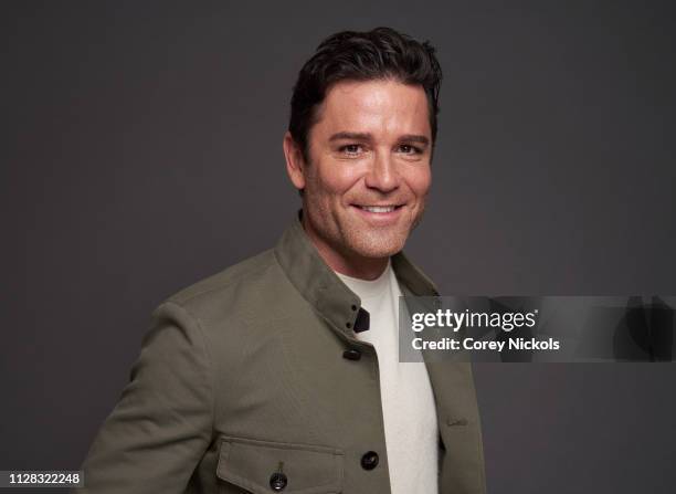 Yannick Bisson of CBC's 'Murdoch Mysteries' at The Langham Huntington, Pasadena on February 8, 2019 in Pasadena, California.