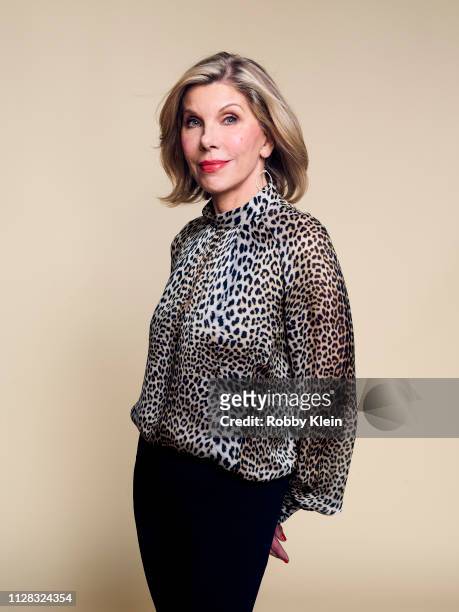Christine Baranski of CBS's 'The Good Fight' poses for a portrait during the 2019 Winter TCA Portrait Studio at The Langham Huntington, Pasadena on...