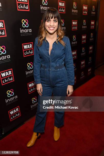 Natalie Morales attends the Good For A Laugh Comedy Benefit in support of children affected by war at Largo on March 1, 2019 in Los Angeles,...