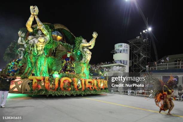 Parade of the Acadêmicos do Tucuruvi, during the first day of the parades of the samba schools, of the special Carnival Group of Sao Paulo 2019, in...