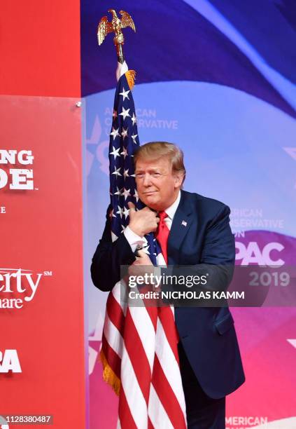 74 Trump Hugging Flag Stock Photos, High-Res Pictures, and Images ...