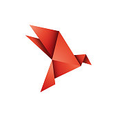 Origami bird design
