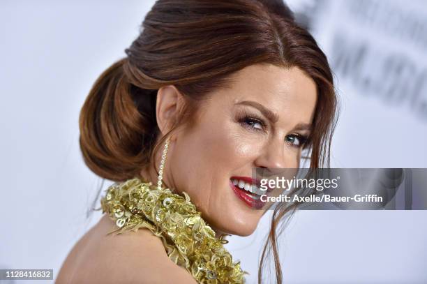 Hilary Roberts attends MusiCares Person of the Year honoring Dolly Parton at Los Angeles Convention Center on February 08, 2019 in Los Angeles,...