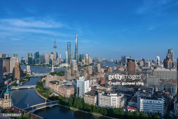 classic history magnificent color - the bund - 歸檔 fotografías e imágenes de stock