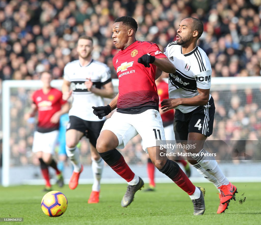 Fulham FC v Manchester United - Premier League