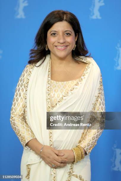 Director Zoya Akhtar poses at the "Gully Boy" photocall during the 69th Berlinale International Film Festival Berlin at Grand Hyatt Hotel on February...