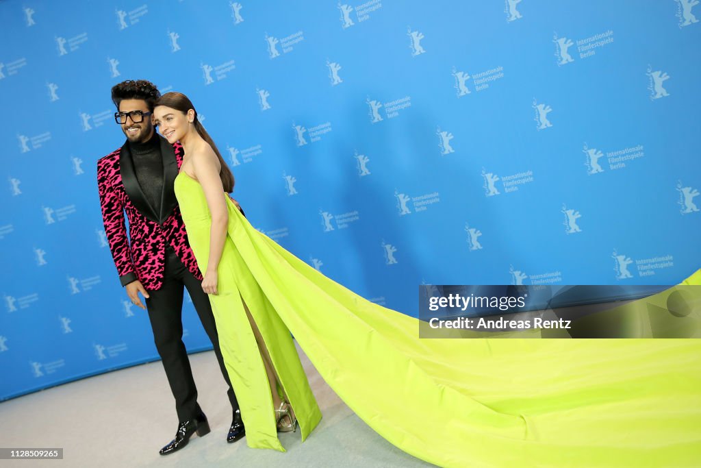 "Gully Boy" Photocall - 69th Berlinale International Film Festival