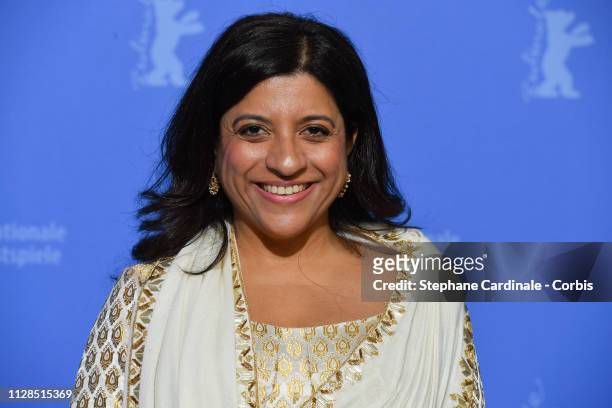 Director Zoya Akhtar poses at the "Gully Boy" photocall during the 69th Berlinale International Film Festival Berlin at Grand Hyatt Hotel on February...