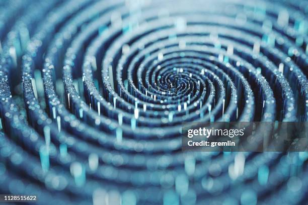 abstract geometric shape background - maze stock pictures, royalty-free photos & images