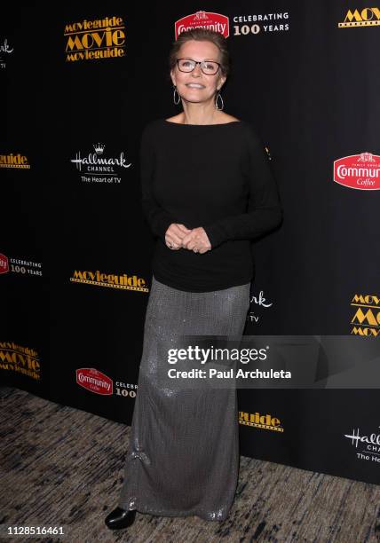 Actress Cheryl Ladd visits the Press Room for the 27th Annual Movieguide Awards Gala at Universal Hilton Hotel on February 08, 2019 in Universal...